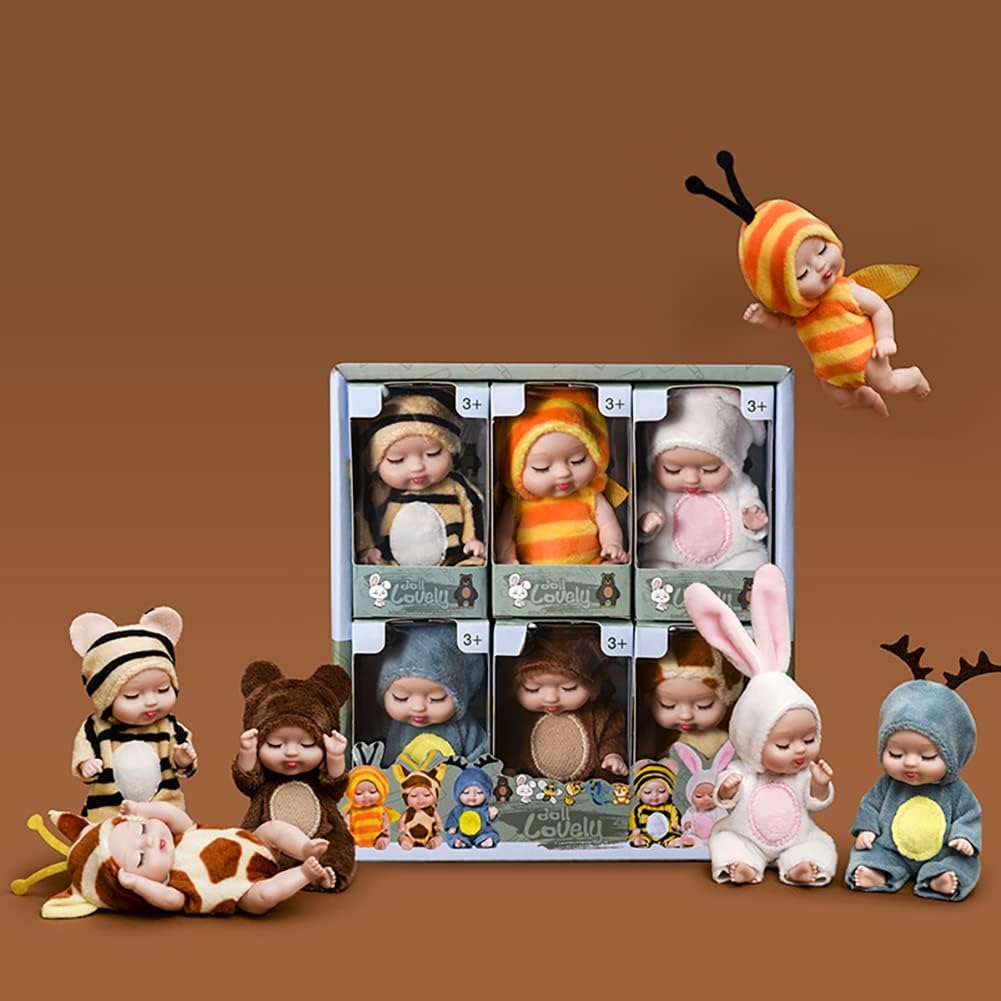 Prinzessinnen-Puppen-Set im Geschenk-Box