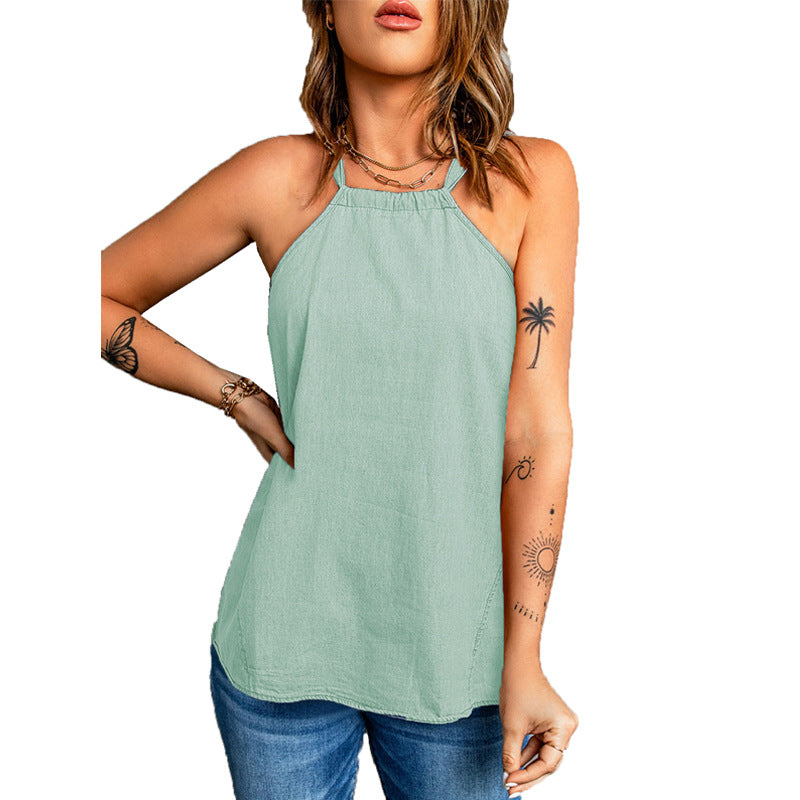 Casual Halter Top für Damen