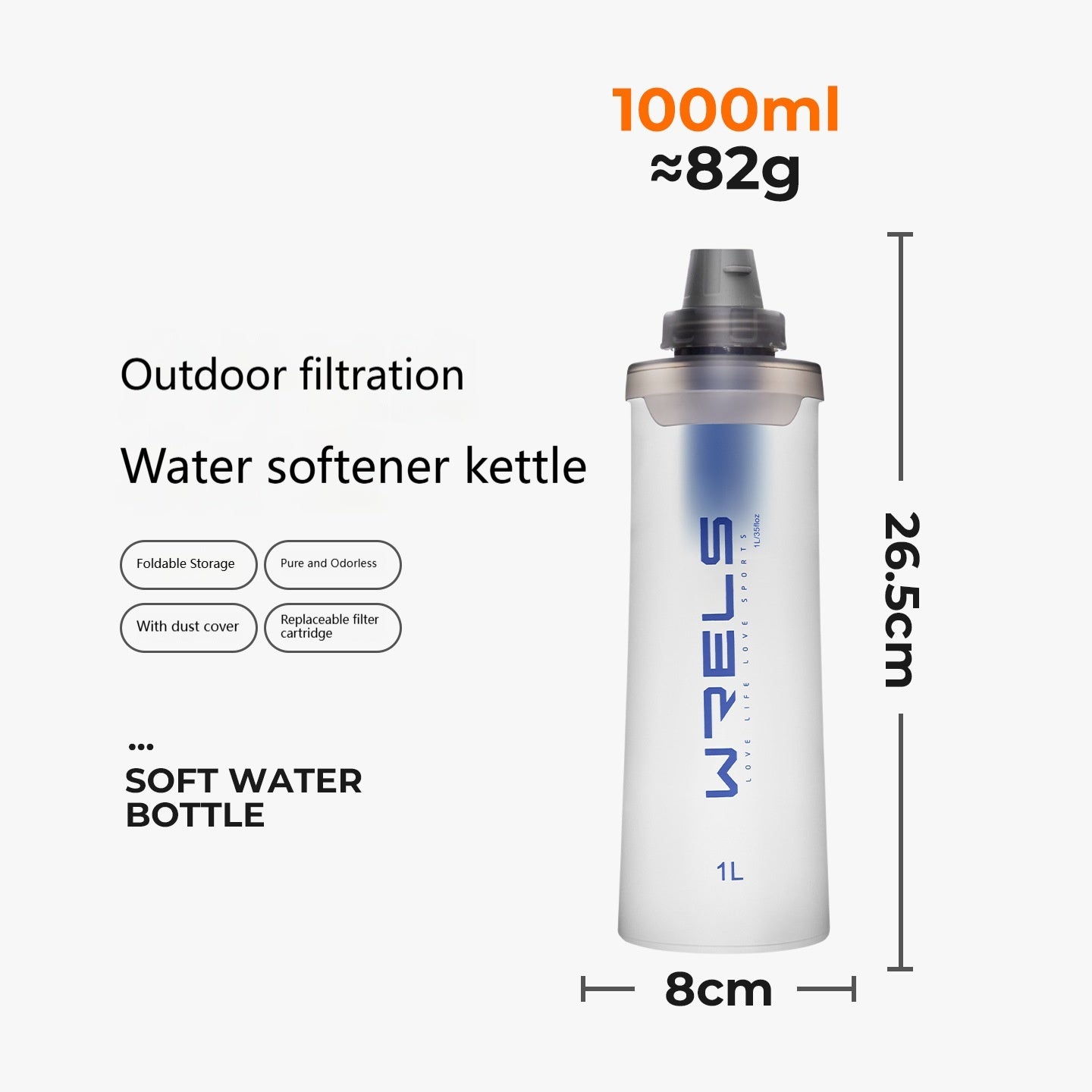 Wasserreiniger-Flasche