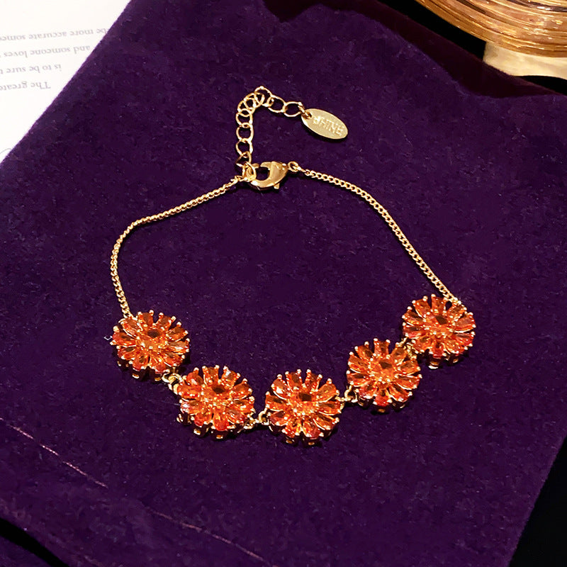Ovales Zirkon-Armband im französischen Stil – Ansicht 5