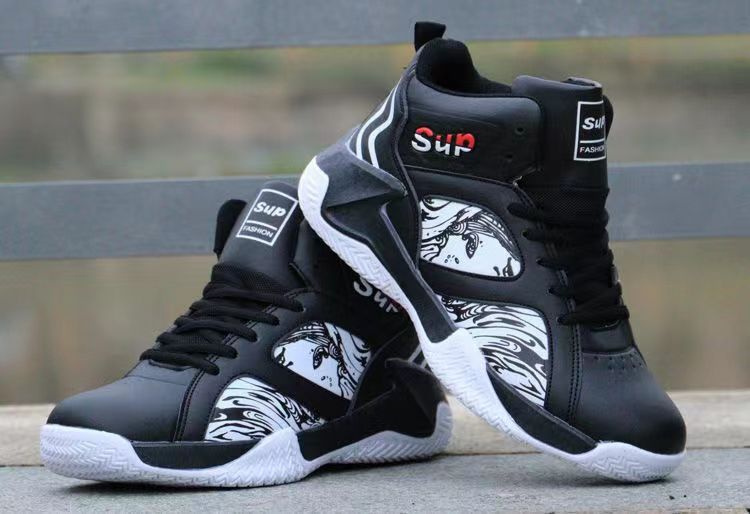 Fashion Leder Basketball Sneaker für Herren – Bild 5 | LuxeStyle