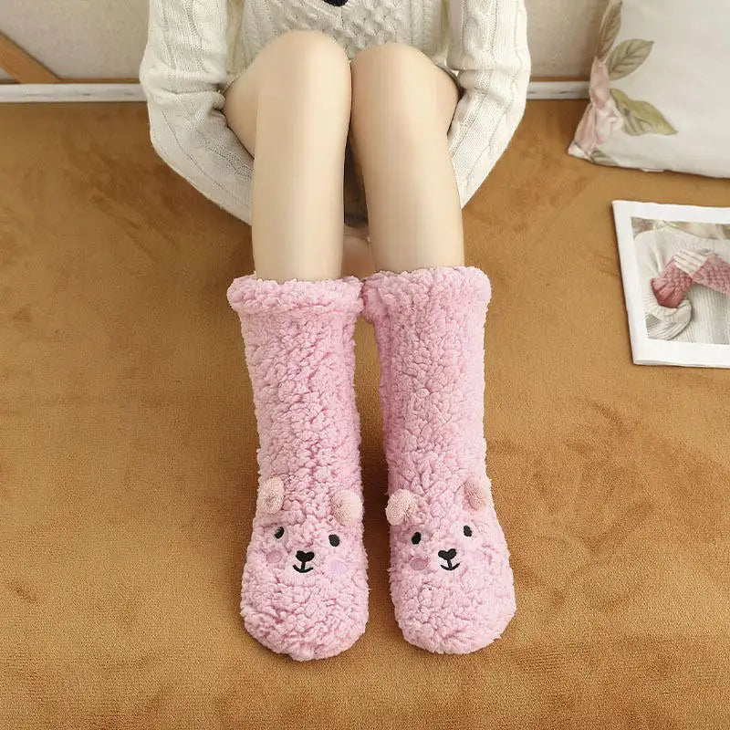 Kuschelige Bären-Socken für Damen