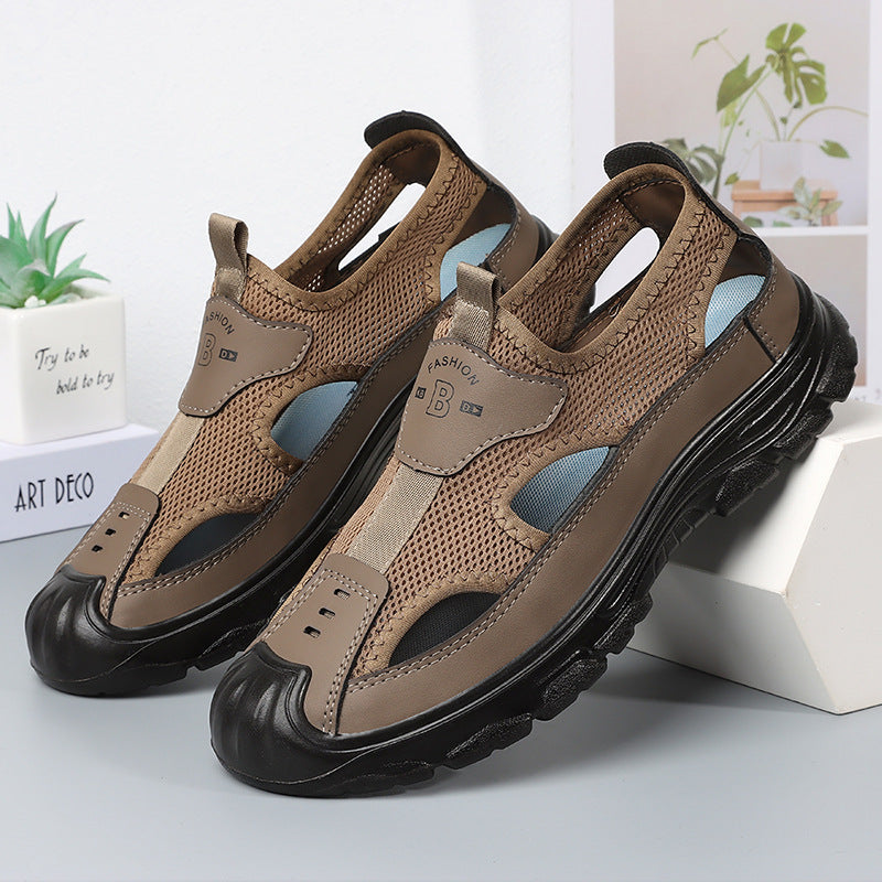 Herren-Sandalen mit atmungsaktivem Mesh – Bild 6 | LuxeStyle