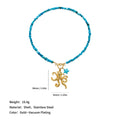 Ozean-Pendant Choker