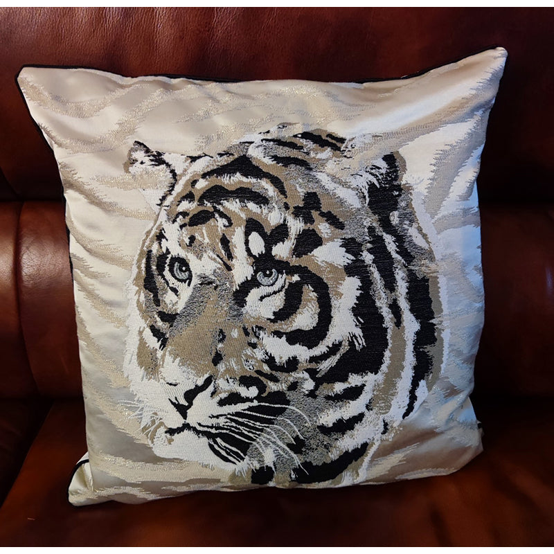 Leopard-Tiger Kissenbezug für Sofa
