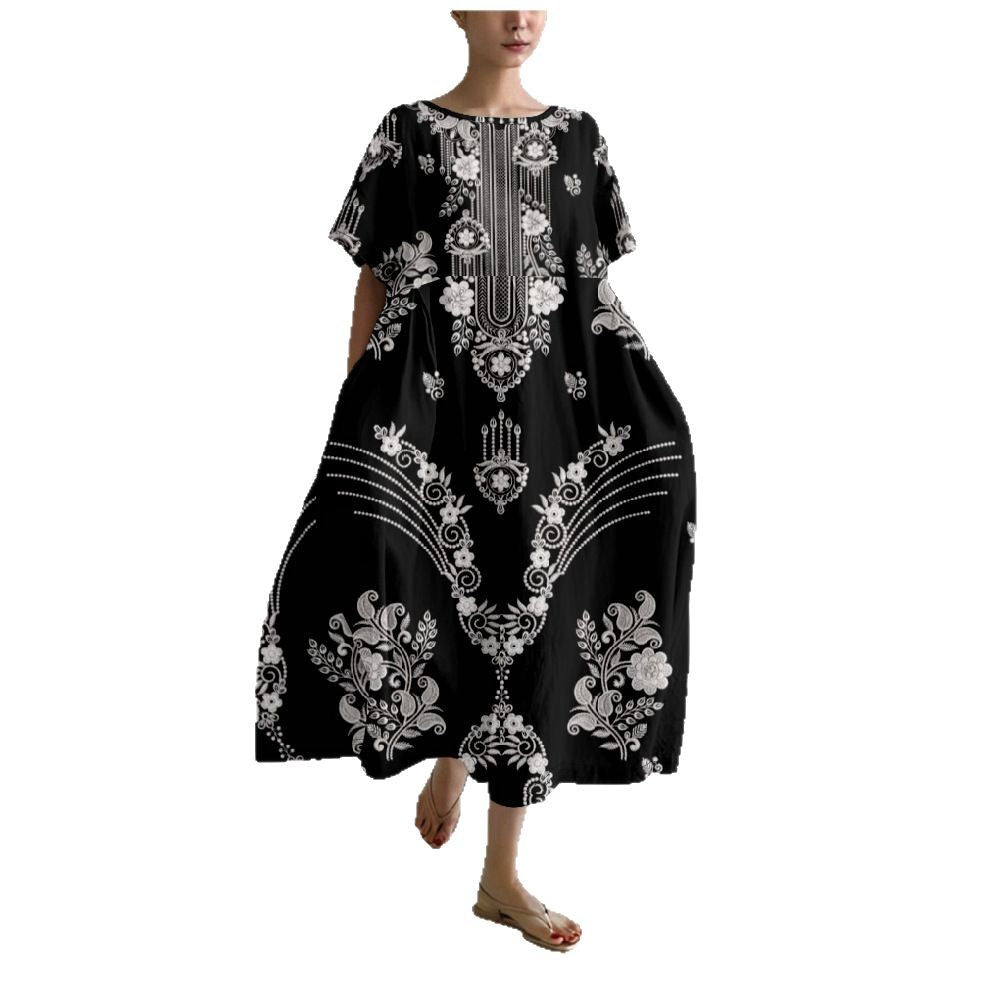 Kreative Blumen-Damenbluse