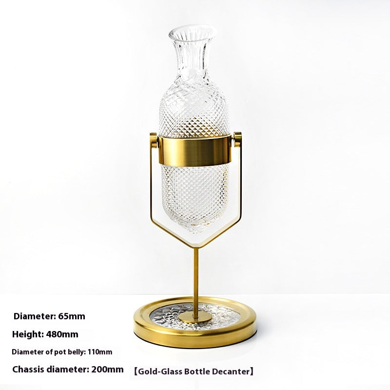 Rotierender Kristall-Glas-Wein-Entkorker 1000 ml | LuxeStyle