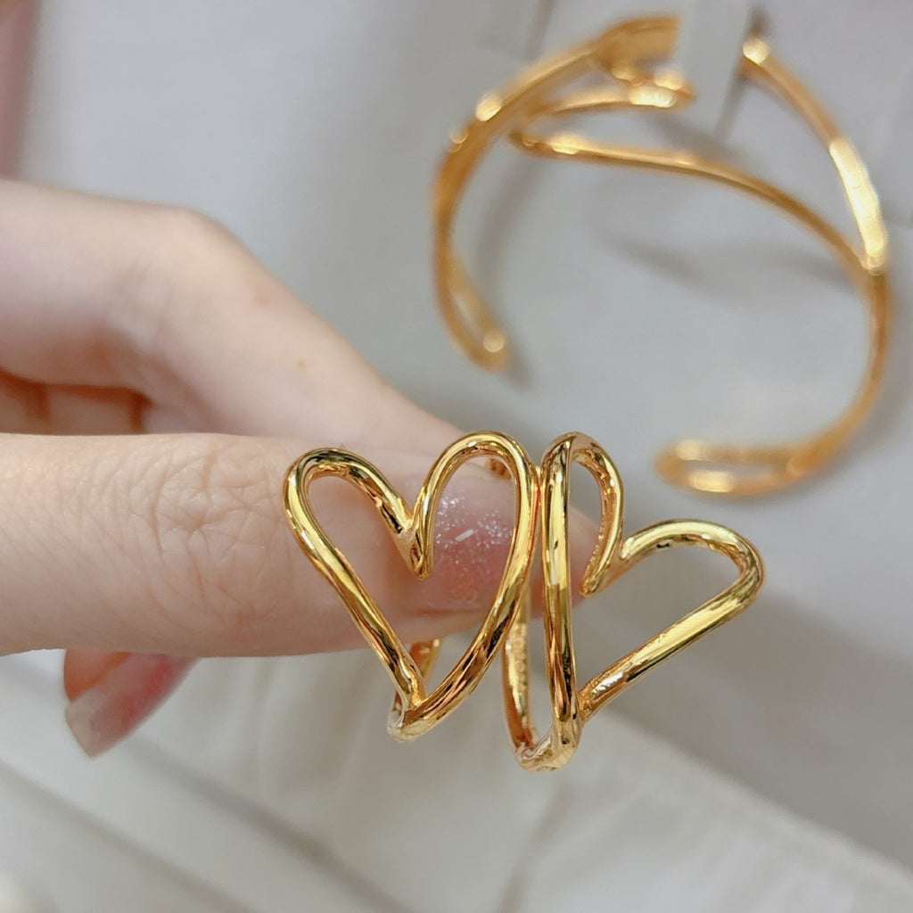 Herzförmige Halskette & Armband – Bild 1 | LuxeStyle