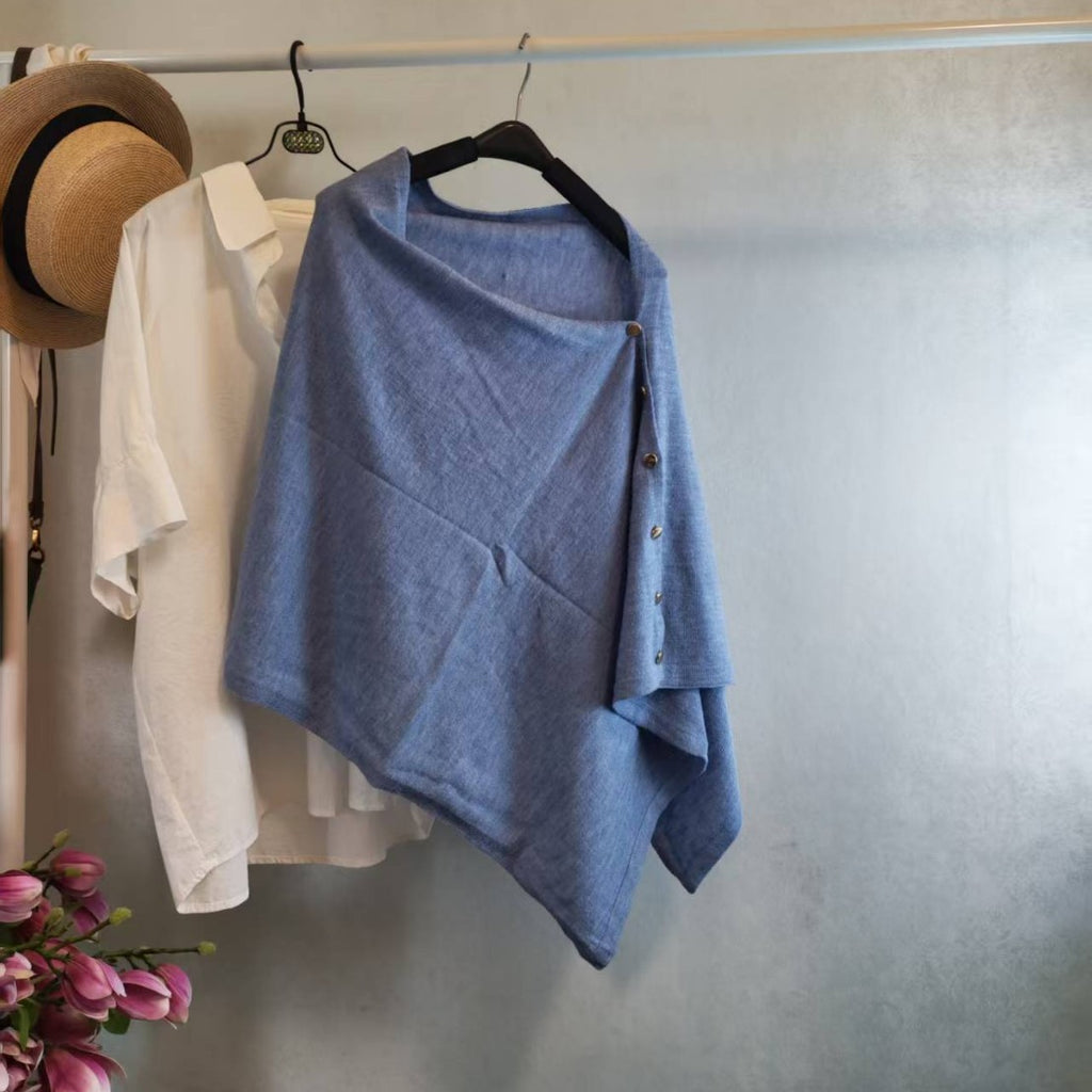 Schwarzer Wollschal mit Vintage‑Look – Bild 11 | LuxeStyle
