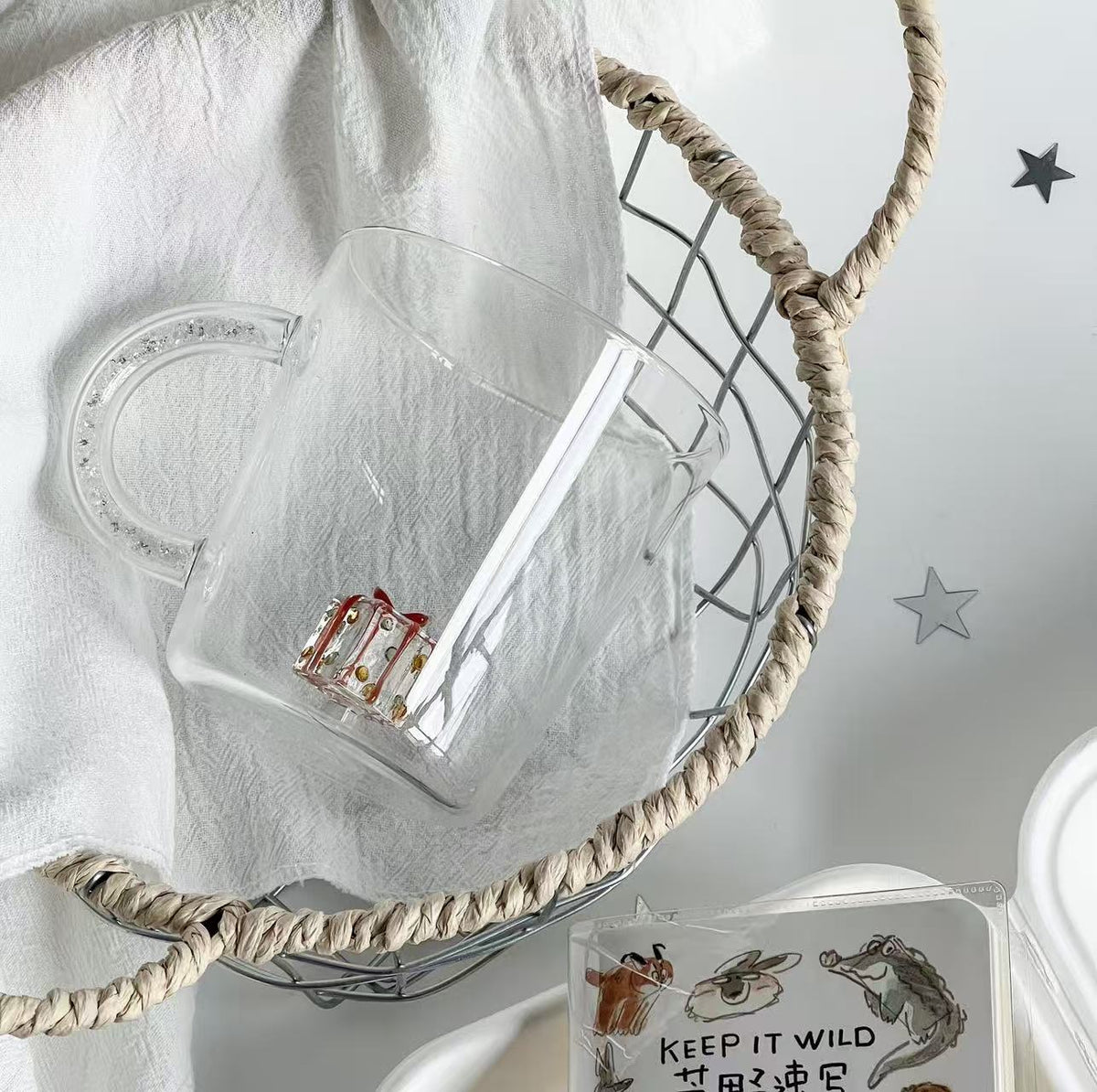 Hitzebeständiges Borosilikatglas mit Henkel – Bild 6 | LuxeStyle