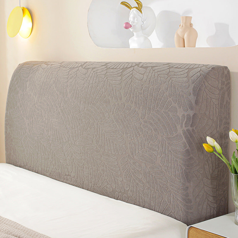 Jacquard-Staubschutzhülle für Holzbett-Rückenlehne – Bild 3 | LuxeStyle