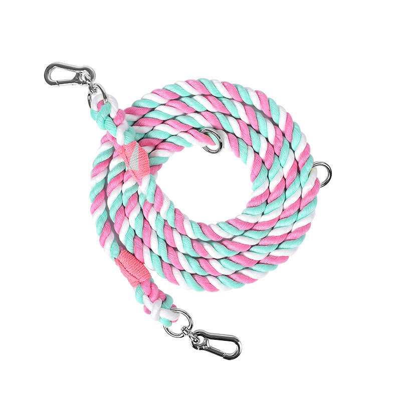 Multifunktionale geflochtene Hundeleine – Bild 14 | LuxeStyle