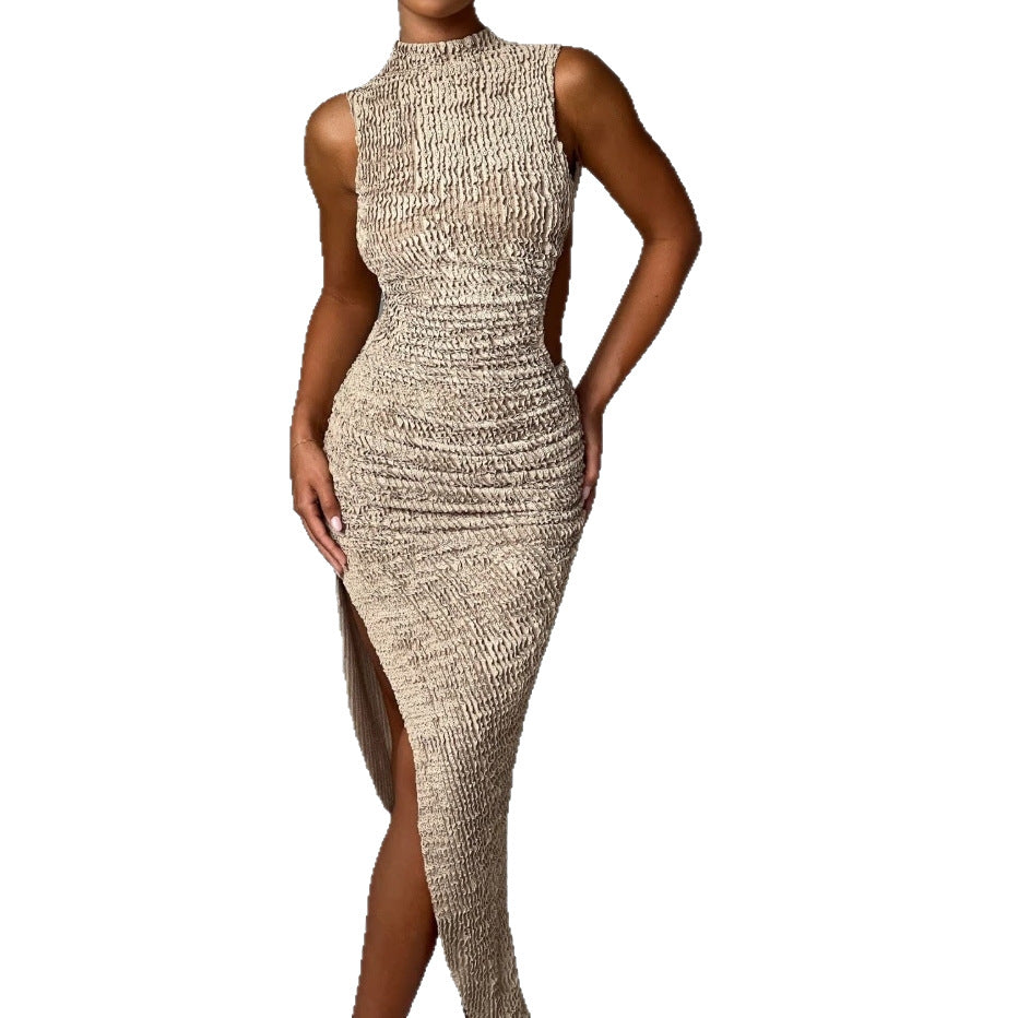 Ärmelloses Bodycon-Kleid mit Rückenausschnitt | LuxeStyle