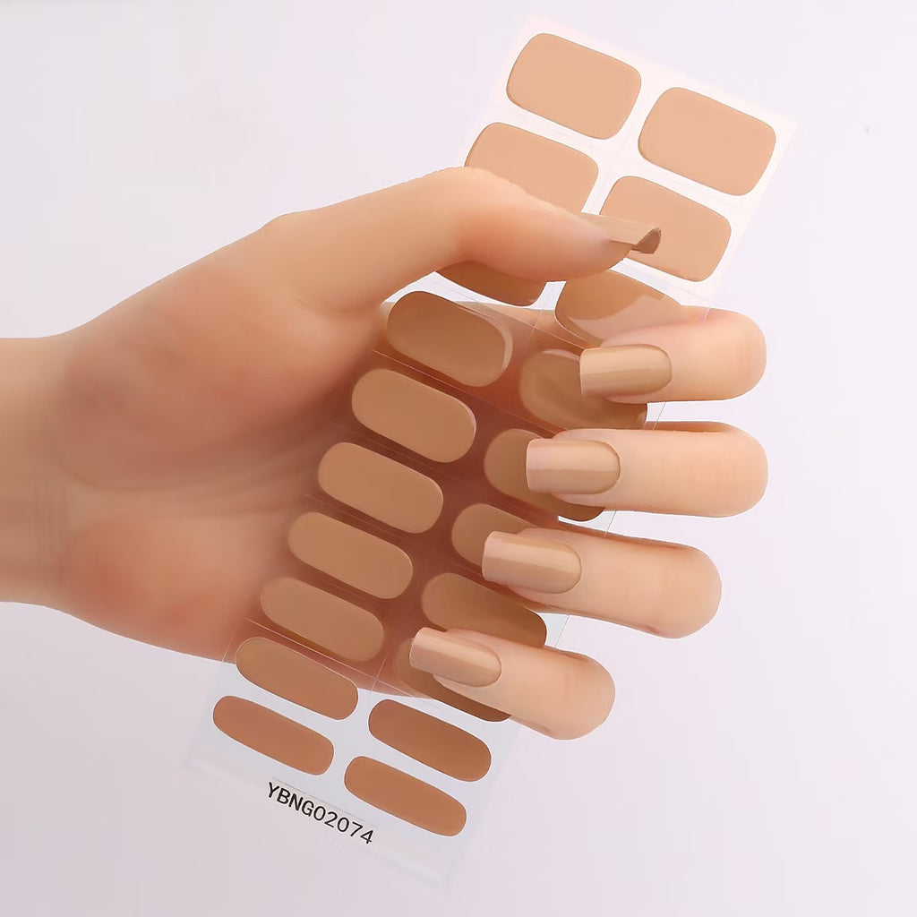 Semi-Cured Gel-Nagelsticker – Bild 12 | LuxeStyle