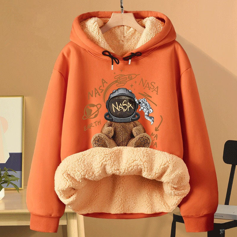 Dicke Lammwoll-Sweatshirt