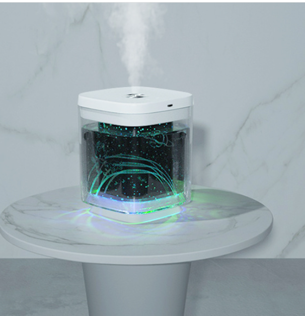 Befeuchtungslampe mit Ionentechnologie, USB-betrieben
