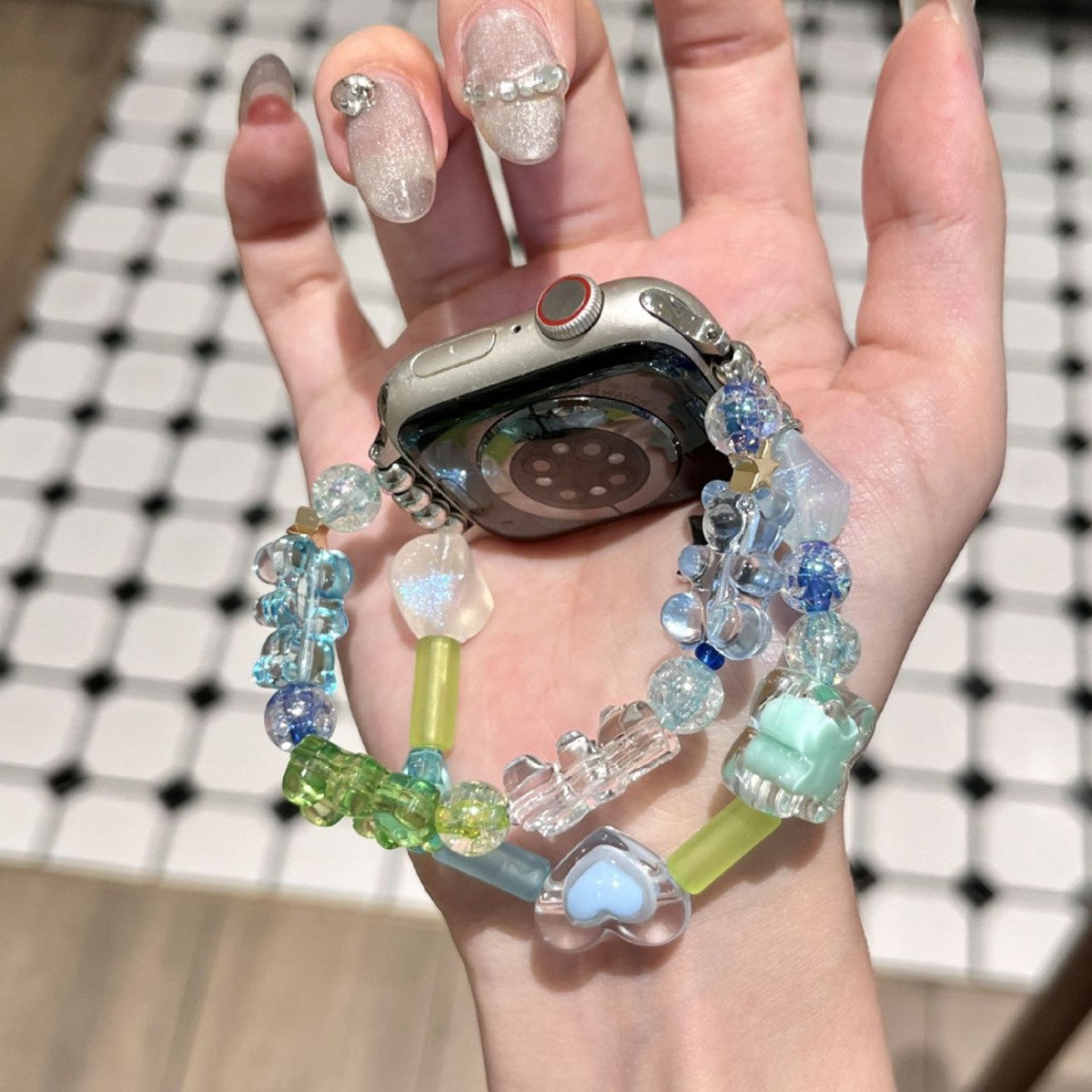Bunte Armbanduhr