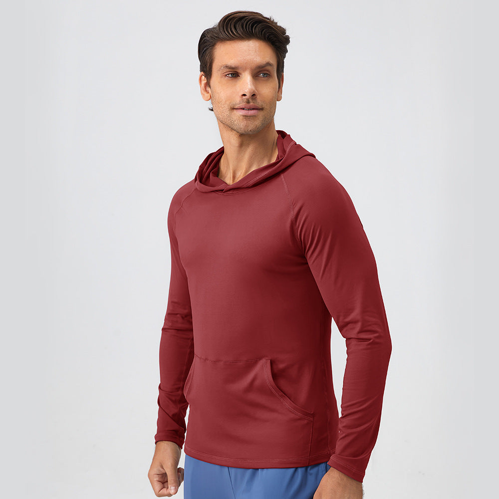 Männer Sweatshirt mit Kapuze, feuchtigkeitsableitend – Bild 6 | LuxeStyle
