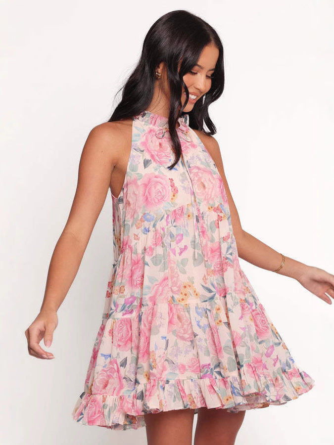 Elegantes Neckholder-Kleid