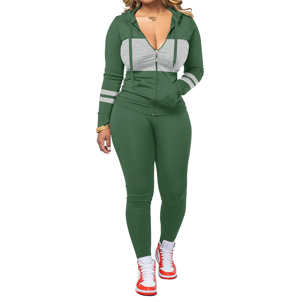 Eleganter Zweiteiler mit Rundhals-Top & Hose