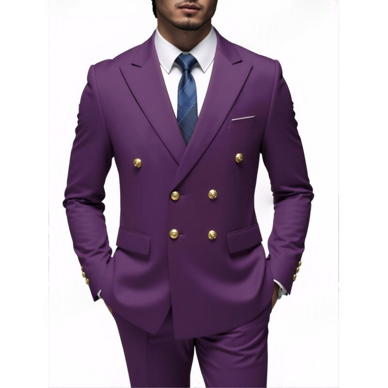 Herren Zweireiher Sakko Casual – Ansicht 4