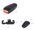 MTB Alarm-Hupe mit Licht