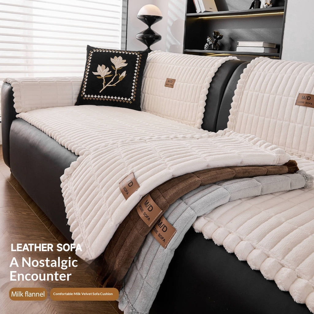 Sofakissenbezug aus Milchvelvet – 70×70 cm | LuxeStyle