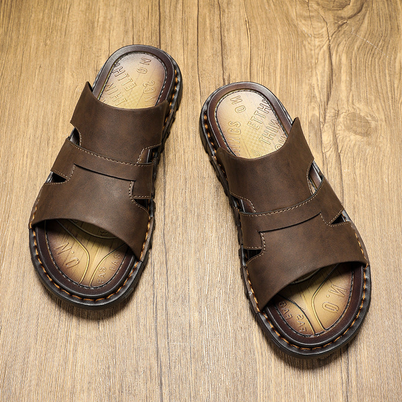Herren Business Slipper mit weicher Sohle