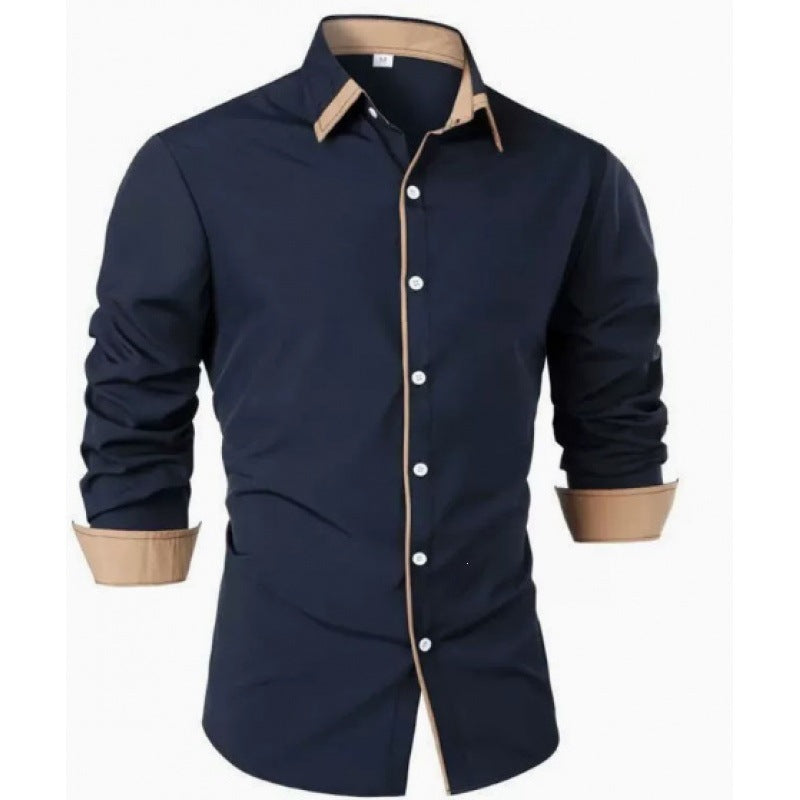 Männlicher Button-Front Cardigan aus Polyester – Bild 11 | LuxeStyle