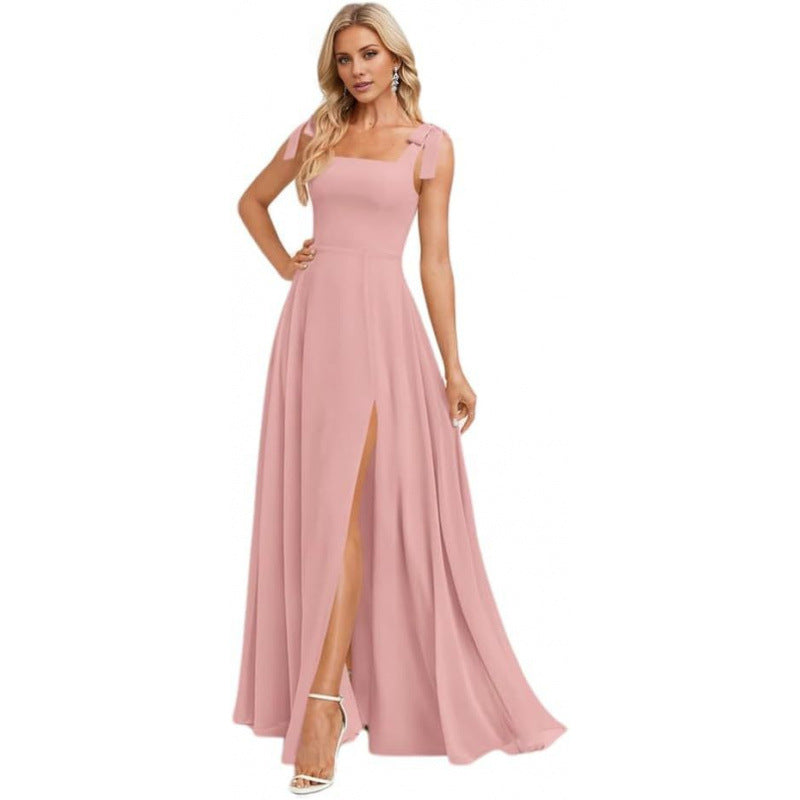 Elegantes Maxikleid mit verstellbaren Trägern