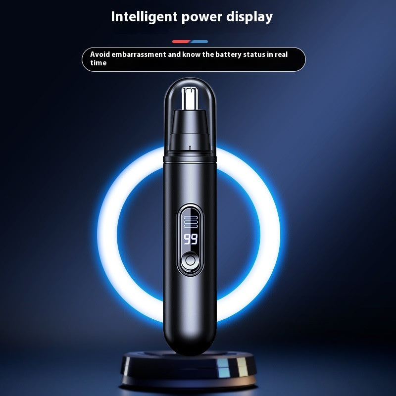 Nasenhaar-Trimmer mit LED-Display