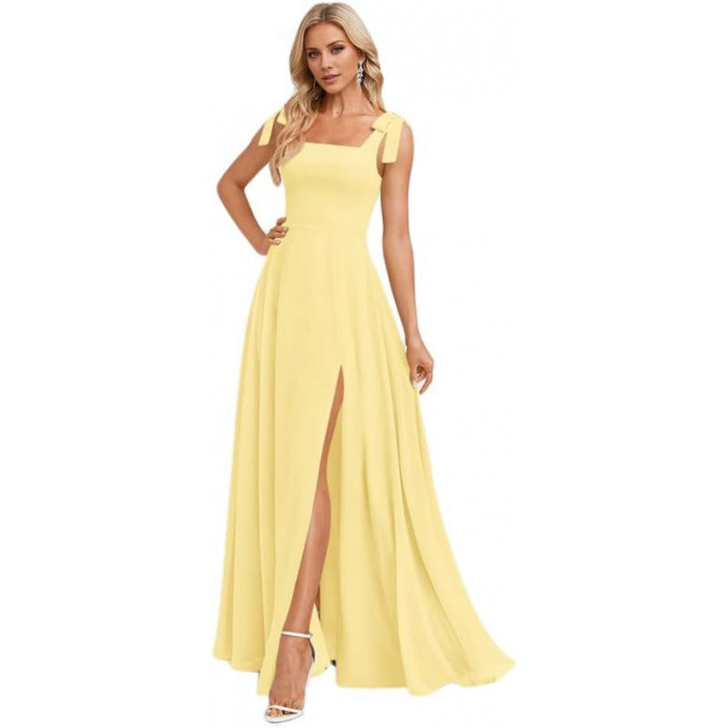 Elegantes Maxikleid mit verstellbaren Trägern