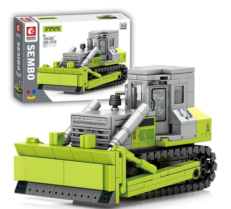 Baustellen-Bulldozer Konstruktions-Bausatz – Bild 4 | LuxeStyle