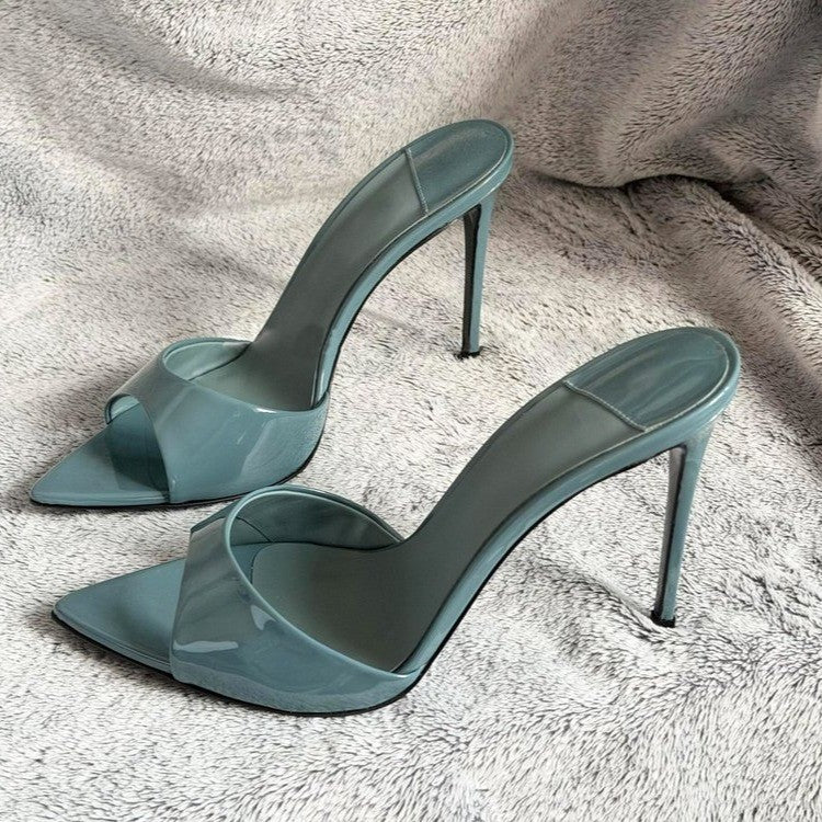 Hohe Stiletto-Sandalen