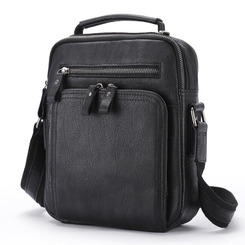 Umhängetasche Vintage Crazy Horse Leder