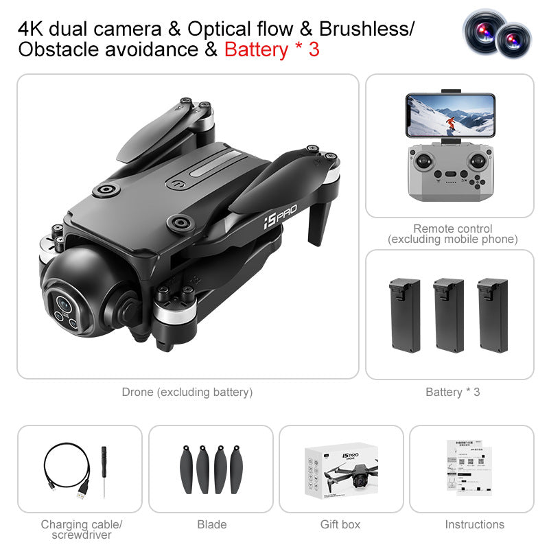I5PRO Drohne mit HD-Kamera und Fernsteuerung