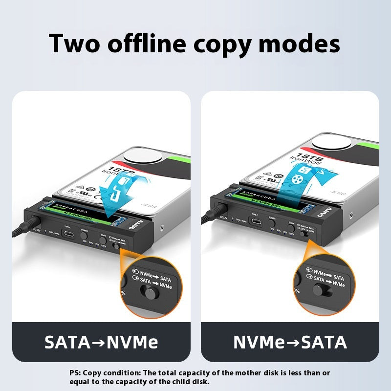 Externe Festplattenbox für SSD