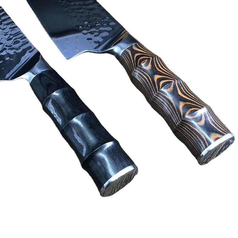 Handgemachtes Küchenmesser, Bambusgriff – Bild 6 | LuxeStyle