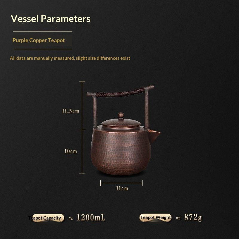 Kupfer Wasserkessel 1200 ml