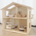 Holzpuppenhaus zum Zusammenbauen | LuxeStyle