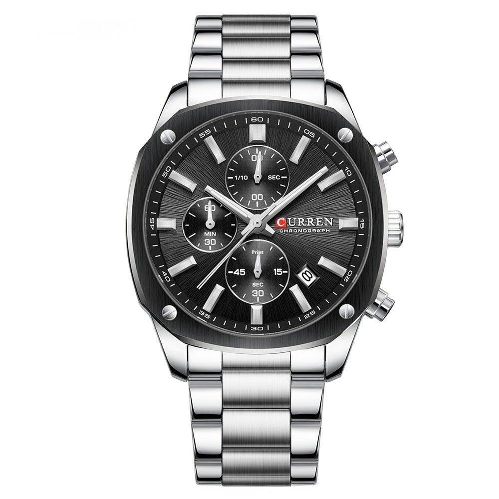 Wasserdichte Business-Armbanduhr mit Kalender