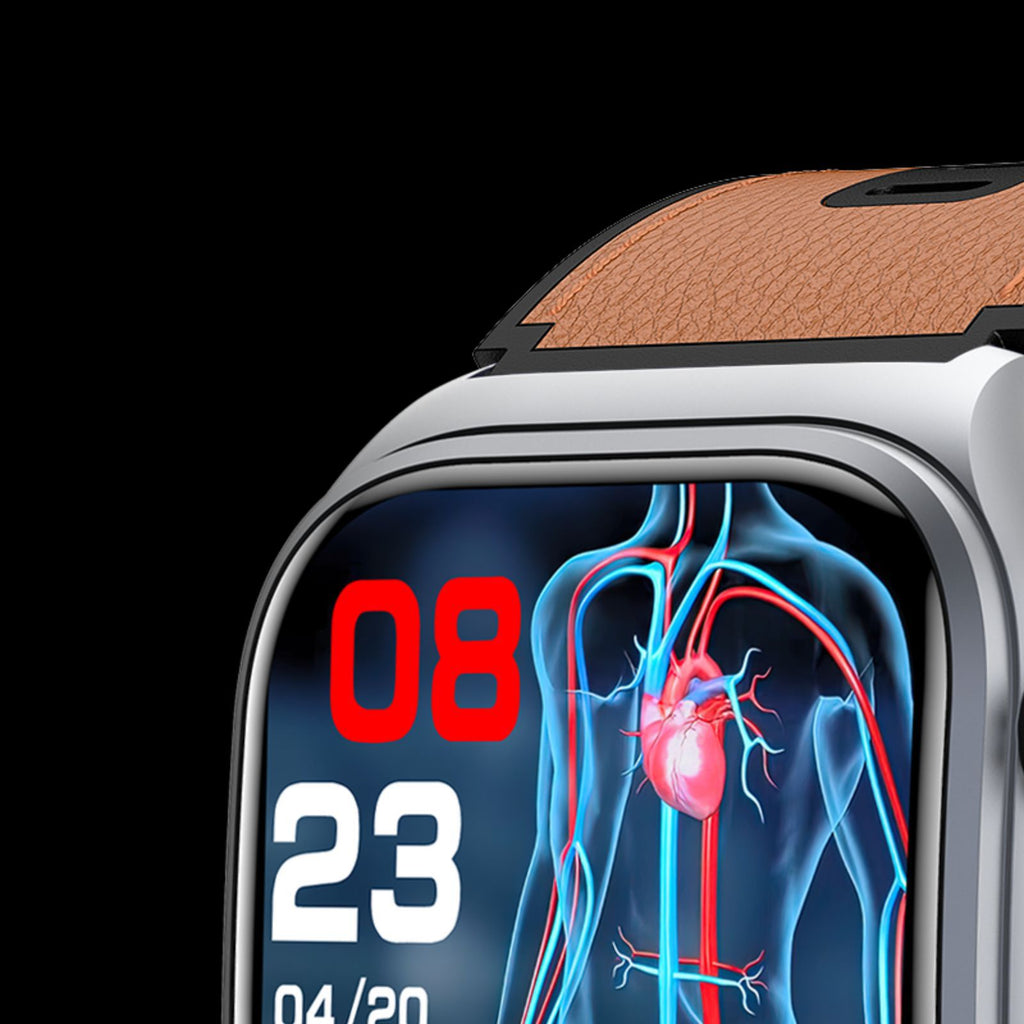 Smartwatch S15 mit Blutdruck- & Harnsäuremessung