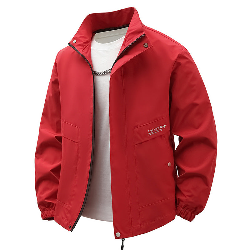Herren Übergangsjacke mit Stehkragen