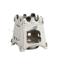Quadratischer Outdoor-Feuerrost aus Edelstahl – Bild 5 | LuxeStyle