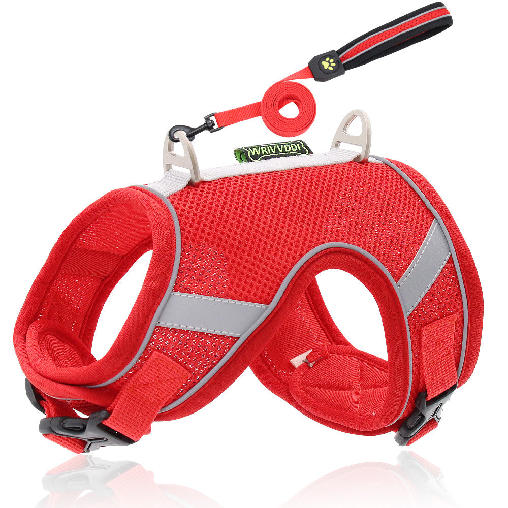 Reflektierendes Hundegeschirr mit Leine – Bild 15 | LuxeStyle