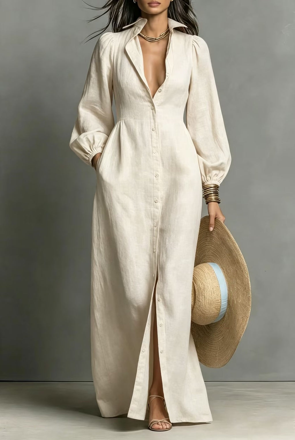 Long Shirt Dress Damen – Elegant & Vielseitig – Bild 11 | LuxeStyle