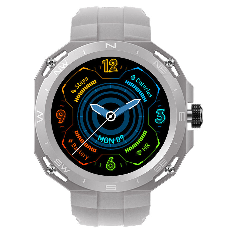 Smartwatch mit Anruf-, Herzfrequenz- & Blutsauerstoffmessung
