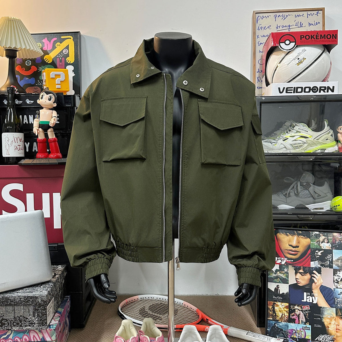 Herren Blouson mit Stehkragen – Bild 4 | LuxeStyle