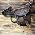 Leder-Taille-Bag