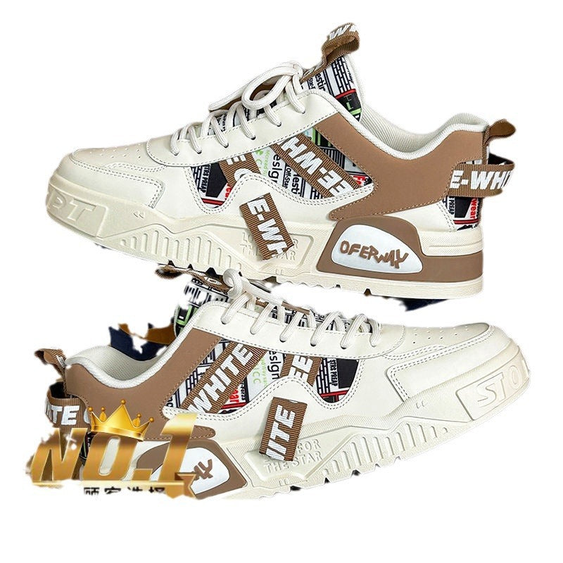 Sportliche Alltagsschuhe mit breiter Sohle | LuxeStyle